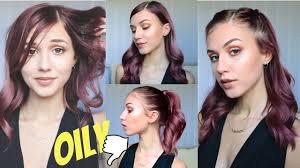 Assian women after shopping greasy hair. 4 Hairstyles For Oily Greasy Hair Youtube