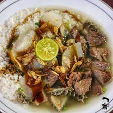 Soto Bandung Simon Asia Afrika Makanan Lobak Daging