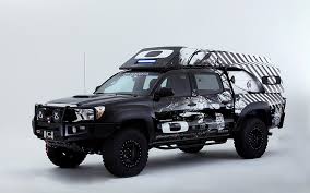 Snugtop truck shell camper top ford super duty f250. Hd Wallpaper Black Pickup Truck With Camper Shell Toyota Oakley Surf Tacoma Wallpaper Flare