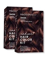 Amazon.com : Madison Reed Radiant Hair Color Kit, Dark Cinnamon Brown for  100% Gray Coverage, Ammonia-Free, 5NGM Catania Brown, Permanent Hair Dye,  ...