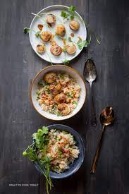 30 Minute Meal Five Spice Seared Scallops With Sweet Chili Rice