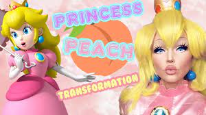 PRINCESS PEACH TRANSFORMATION - YouTube