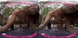 Redhead Cosplayer Fucked In The Forest Jumanji XXX Parody VRPorn - FAPCAT