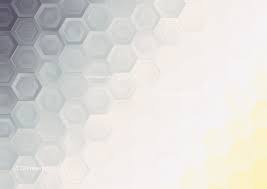 Gray hexagon geometric pattern background vector. Grey And White Gradient Hexagon Pattern Background Vector Graphic