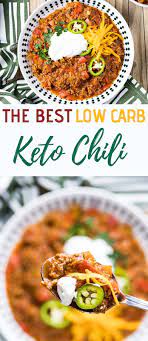 Best Low Carb Keto Chili How To Make Paleo Chili Recipe Keto Chili Recipe Freezer Friendly Meals Low Carb Chili