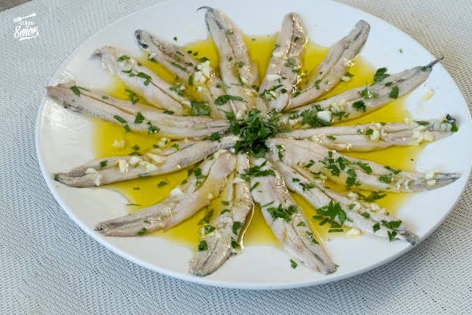 Anchovies in Vinegar