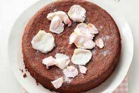 Nugatkuchen Mit Auberginen Nugatkuchen Desserts Ohne Backen Kuchen Ausgefallene