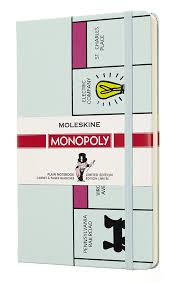 Amazon.com : Moleskine Limited Edition Monopoly Notebook, Hard Cover, Large  (5" x 8.25") Plain/Blank, 240 Pages : Office Products