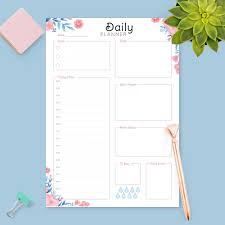 Our printable daily planner templates will help you to stay organized! Printable Daily Planner Templates And Day Planners Pdf