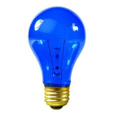 Color Azul Cobalto Cobalt Blue Light Bulb Bulb Incandescent Bulbs Light Bulb