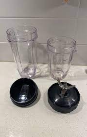 Nutri Ninja Accessories Two Sip And Seal Containers With Blade Nutri Ninja Ninja Kitchen Sugar Bowl Set