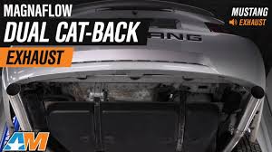 1999 2004 Mustang V6 Magnaflow Dual Cat Back Exhaust Sound Clip Install Youtube