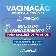 Mesmo com agendamento, será necessário apresentar documento com foto e cpf no dia da vacinação. Prefeitura Municipal De Campinas A Prefeitura De Campinas Esta Iniciando O Agendamento Da Vacinacao Contra A Covid 19 Para Pessoas Com 70 Anos Ou Mais O Processo Foi Reaberto Apos O Envio