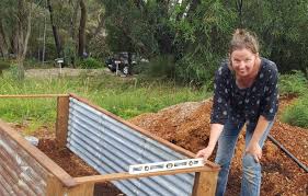 Create a very durable raised bed for your garden using corrugated metal, redwood and some basic hardware. Diy Raised Garden Bed Blue Mountains Food Co Op