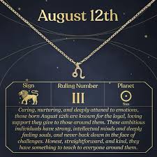 Check spelling or type a new query. August 12th Leo Necklace Leo Necklace Leo Dear Ava