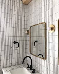 Inax Yohen Border Tiles Modern Black And White Bathroom Border Tiles Inax Tiles