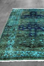 Aqua area rugs of this platform are enough the aqua area rugs are available in many designs and styles. Over Dyed Northwest Persian Geometric Wool Rug Rugs Decor Rugs On Carpet