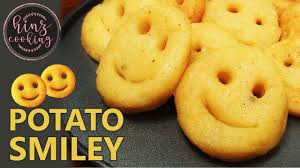 Mashed potatoes! is a catchphrase shouted by spectators during men's golf tournament games and popularized after videos of people yelling the phrase during tiger woods' teeshot were uploaded onto youtube. Potato Smiley Faces Recipe Easy Potato Snacks Recipe Mccain Smiles