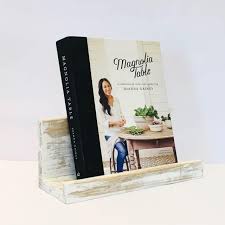 Cookbook Stand Chippy White Cook Book Stand Cookbook Holder Rustic Cookbooks