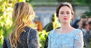 Blair's dress was from the elie saab haute couture spring/summer 2012 collection, after seeing her dress i decided to research the collection and i my favourite character on the show has to be blair waldorf, i love her personality style and wittiness. Blair And Serena Wear Stunning Wedding Dresses For Gossip Girl Finale