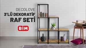 Bim Decolove 3 Lu Dekoratif Raf Seti Youtube