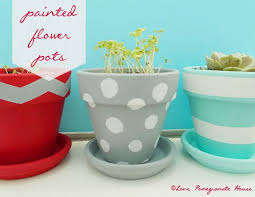 Pretty Painted Pots Painted Flower Pots Flower Pots Painted Pots