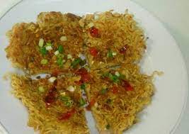 Resep Martabak Mie Telor Omelet Oleh Mia Shary Recipe Saus Sambal Adonan Sarapan