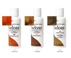 I use this on my medium blonde dyed hair when i'm looking to darken it. Adore Shining Semi Permanent Hair Color 42 Colors Bsw Beauty Canada