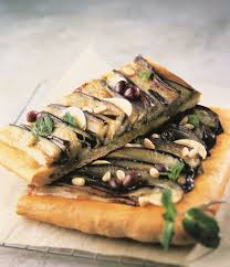 Tarte Au Pesto Et Aubergines Grillees Recette Recettes De Cuisine Aubergines Grillees Aubergine