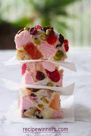 Christmas White Chocolate Rocky Road Recipe White Chocolate Rocky Road Rocky Road Recipe Rocky Road