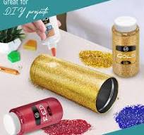Copper Glitter Bulk, Fine Glitter for Crafts, Resin and Scrapbooking – 1  LB/16OZ Shaker Bottles Great for Tumblers and Crafts