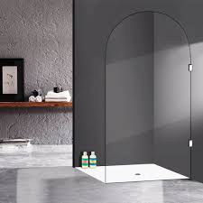 More images for arched shower door » Milano Arched Frameless Shower Panel Cargo Bathrooms Kitchens