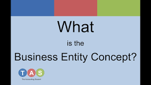 What Is The Business Entity Concept Youtube
