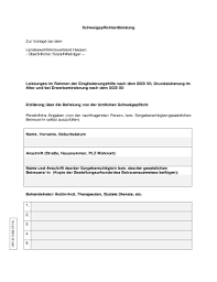 Eine kollegin, die über 60 jahre alt ist, hat bereits einen plan, wenn sie sich krank fühlt. Schweigepflichtentbindung Vorlage Fill Online Printable Fillable Blank Pdffiller