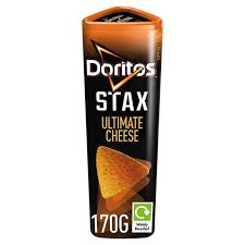 Served on toasted stax rye bread. Doritos Stax Ultimate Cheese Sharing Snacks Crisps 170g Sainsbury S