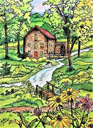 4.3 out of 5 stars 102 ratings. Colorist Jackie Zoost Artist Dot Barlowe From Country Scenes Done With Rembrandt Lyra Pencil Country Scenes Creative Haven Coloring Books Spring Scene