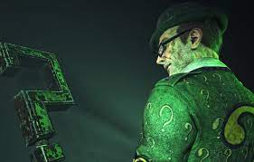 Riddler trophies are collectibles in batman: Wallpaper Batman Arkham City Dc Comics The Riddler The Riddler Images For Desktop Section Fantastika Download