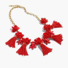 Honeymoon Tassel Necklace J Crew Tassel Necklace Tassel Charm Bracelet J Crew Jewelry