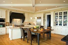 By the 1990s, open floor plans became almost the norm for new construction, especially in suburban environments, and that trend holds true today, where being able to use the terms open floor plan, open concept, or great room adds. Open Plan Open Concept Kitchen Living Room Small Space Novocom Top