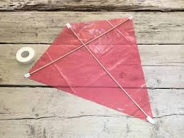 Cut the four corners off until your carton, cloth or fabric gets a diamond shape; 5 Steps To Make Your Own Kite Smart Art Box
