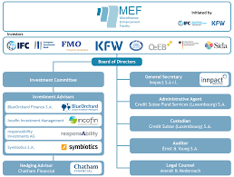 organisational structure microfinance enhancement facility