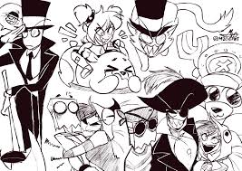 Black And White Mouse Cartoon Network Pin By Momo On Villainous Art Animation Cartoon