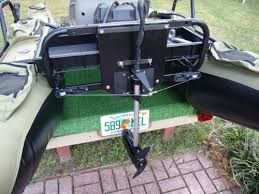 Trolling motor mounts & brackets. Electric Powered One Person Pontoon Boat V Is For Voltage Electric Vehicle Forum