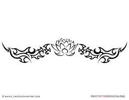 Tribal tattoos express the origins or religious beliefs of tribes. Pin By Jackie Qualich On Designs Flower Tattoos Tribal Lotus Tattoo Lotus Tattoo Design