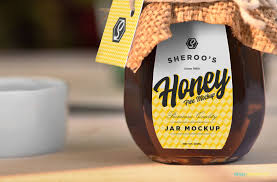 Free Awesome Honey Jar Mockup Zippypixels Honey Jar Jar Free Honey
