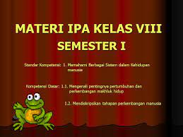 Rangkuman ipa kelas 8 semester 1. Materi Ipa Kelas Viii Semester I Ppt Download