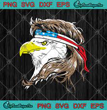 Download Merica 4th Of July Bald Eagle With Mullet Usa Flag Svg Png Eps Dxf Independence Day Cricut File Silhouette Art Svg Png Eps Dxf Cricut Silhouette Designs Digital Download