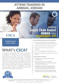 Supply chain analysts hold responsibility for performance improvement at the organization. Muhakat Csca Certified Supply Chain Analyst Perfect Facebook