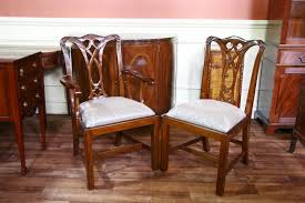 Add a bit of eclectic style to your dining room or living room with this chippendale chair. Dining Room End Chairs Layjao