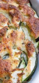 Easy Zucchini Casserole Recipe Garden Fresh Zucchini Au Gratin Bake Is A French Vegetarian Dinner Zucchini Casserole Recipes Casserole Recipes Easy Zucchini